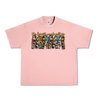 Salmon my favorite peoplle call me mama Urban Heavy Tee - CowhideDigitalArt