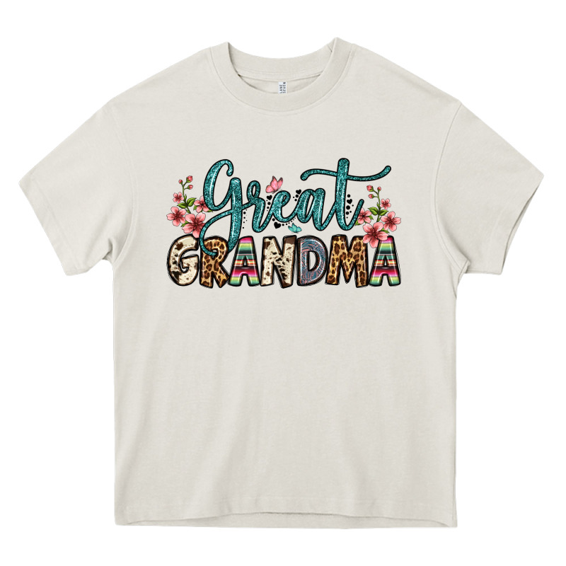 Great Grandma Heavy Core Tee by OliviaCreatesArt | Teevron