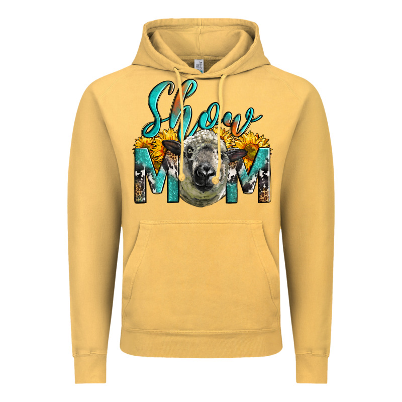 Western Show Mom Sheep Vintage Hoodie by LillyAllenDesigns | Teevron