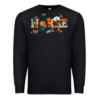 Black fall nurse Premium Sweatshirt - RanaPortraitStore