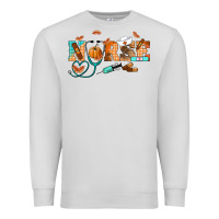 Dove Grey fall nurse Premium Sweatshirt - RanaPortraitStore