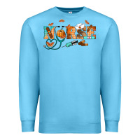 Ocean Blue fall nurse Premium Sweatshirt - RanaPortraitStore