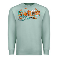 Seafoam fall nurse Premium Sweatshirt - RanaPortraitStore