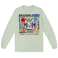 Matcha baseball mom Long Sleeve Tee - CowhideDigitalArt
