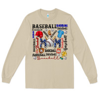Mushroom baseball mom Long Sleeve Tee - CowhideDigitalArt