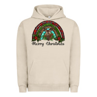 Pigment French Oak reindeer rainbow christmas Urban Hoodie - RanaPortraitStore