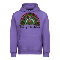 Tulip reindeer rainbow christmas Urban Hoodie - RanaPortraitStore
