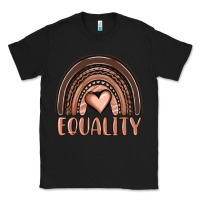 Black equality melanin rainbow Classic Tee - OliviaCreatesArt