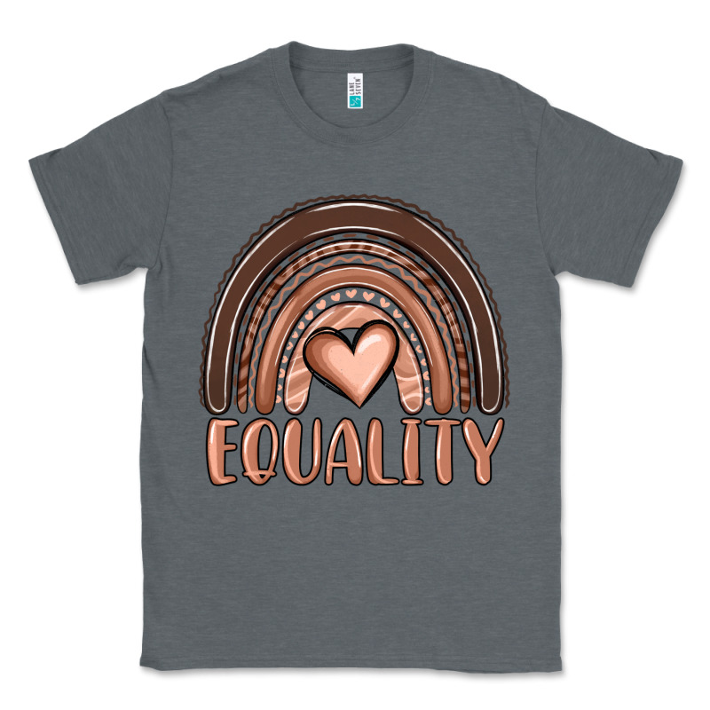 Equality Melanin Rainbow Classic Tee by OliviaCreatesArt | Teevron