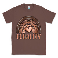Chestnut equality melanin rainbow Classic Tee - OliviaCreatesArt