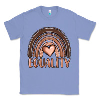 Colony Blue equality melanin rainbow Classic Tee - OliviaCreatesArt