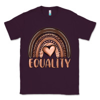 Plum equality melanin rainbow Classic Tee - OliviaCreatesArt