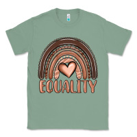 Sage equality melanin rainbow Classic Tee - OliviaCreatesArt