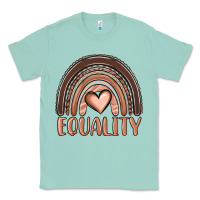 Seafoam equality melanin rainbow Classic Tee - OliviaCreatesArt