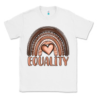 White equality melanin rainbow Classic Tee - OliviaCreatesArt