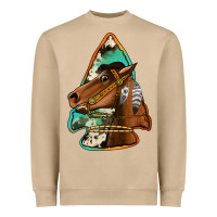 Mushroom horse arrowhead Heavyweight Sweatshirt - Jasminsmagicworld