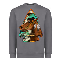 Storm horse arrowhead Heavyweight Sweatshirt - Jasminsmagicworld