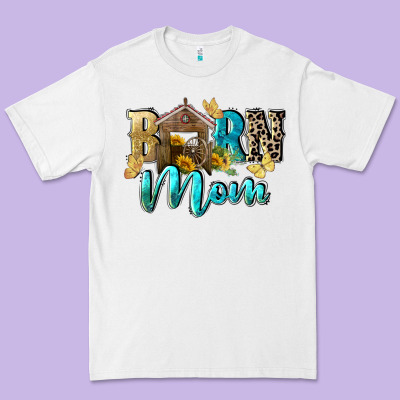 Barn Mom Mother's Day Premium Tee Designed By Fadigitalartstudio