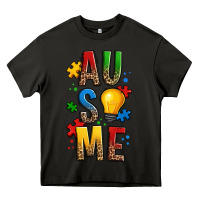 Asphalt ausome autism Heavy Core Tee - OliviaCreatesArt