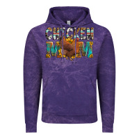 Cloud Purple chicken mom Vintage Hoodie - LillyAllenDesigns