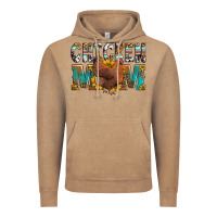 Vintage Coffee chicken mom Vintage Hoodie - LillyAllenDesigns