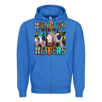 True Royal hanging with my heifers Zipper Hoodie - Jasminsmagicworld