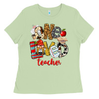 Matcha One Loved Teacher Ladies Tee - FaDigitalArtStudio