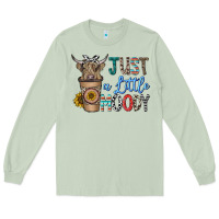Matcha just a latte moody Long Sleeve Tee - CowhideDigitalArt