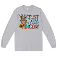 Moon Dust just a latte moody Long Sleeve Tee - CowhideDigitalArt