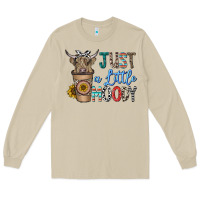 Mushroom just a latte moody Long Sleeve Tee - CowhideDigitalArt