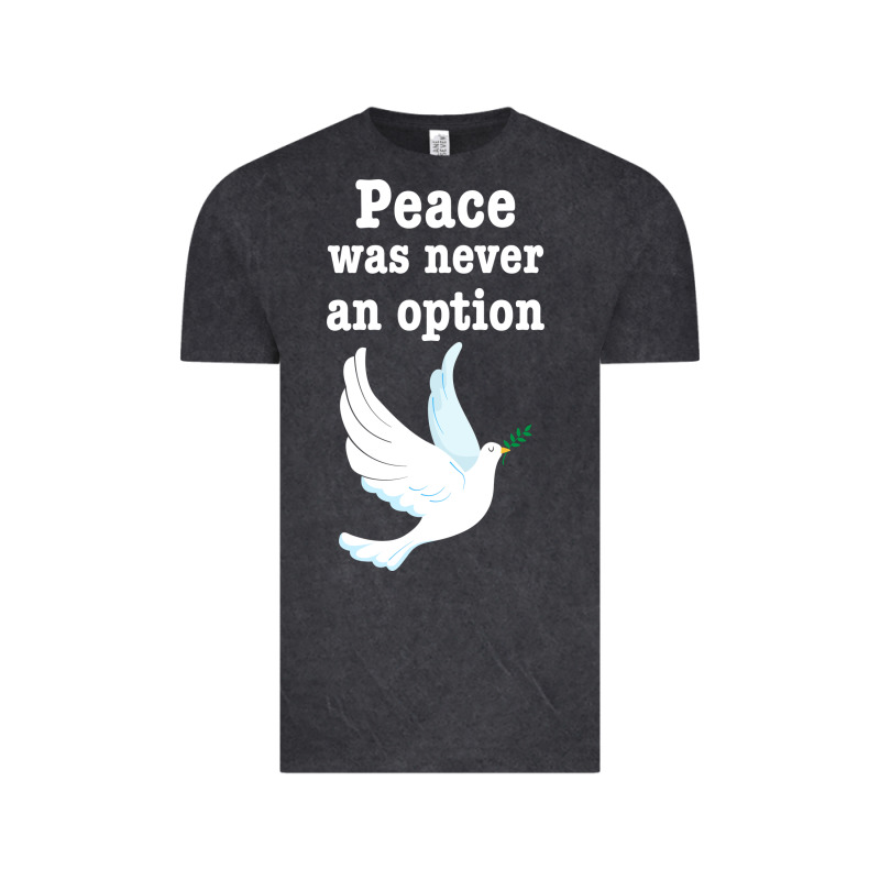 Peace Was Never An Option Vintage Tee by Bettercallsaul | Teevron
