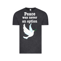 Vintage Black Peace Was Never An Option Vintage Tee - Bettercallsaul