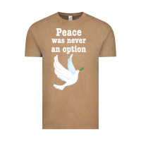 Vintage Coffee Peace Was Never An Option Vintage Tee - Bettercallsaul
