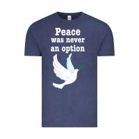 Vintage Denim Peace Was Never An Option Vintage Tee - Bettercallsaul