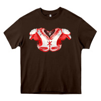 Chocolate Brown practice jersey fa element Heavy Core Tee - FaDigitalArtStudio