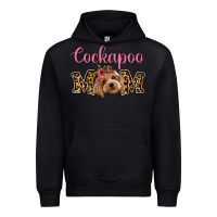 Black Cockapoo Mom Urban Hoodie - Jasminsmagicworld