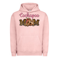 Pigment Salmon Cockapoo Mom Urban Hoodie - Jasminsmagicworld