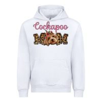 White Cockapoo Mom Urban Hoodie - Jasminsmagicworld