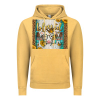 Vintage Mustard Western Blessed Mom Baby Calf Vintage Hoodie - LillyAllenDesigns