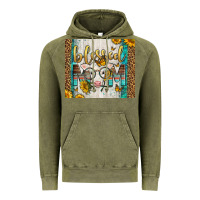 Vintage Olive Western Blessed Mom Baby Calf Vintage Hoodie - LillyAllenDesigns