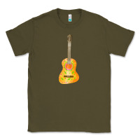 Army Green mexican vihuela fa element 1 Classic Tee - FaDigitalArtStudio