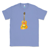 Colony Blue mexican vihuela fa element 1 Classic Tee - FaDigitalArtStudio