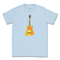 Dusty Blue mexican vihuela fa element 1 Classic Tee - FaDigitalArtStudio