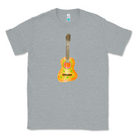 Heather Grey mexican vihuela fa element 1 Classic Tee - FaDigitalArtStudio