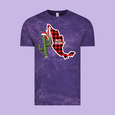 Merry Christmas Vintage Tee Designed By Cowhidedigitalart