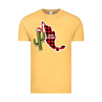 Vintage Mustard Merry Christmas Vintage Tee - CowhideDigitalArt