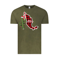 Vintage Olive Merry Christmas Vintage Tee - CowhideDigitalArt