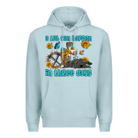 Blue Mist easter a lot can happen in three days western sunflowers Premium Hoodie - Artiststas