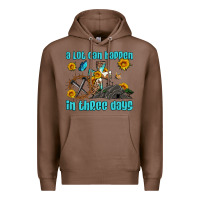 Chestnut easter a lot can happen in three days western sunflowers Premium Hoodie - Artiststas