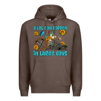 Coffee easter a lot can happen in three days western sunflowers Premium Hoodie - Artiststas